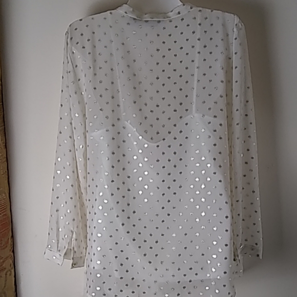 Blouse, Embellished, Cami Lining, Sz M - Picture 3 of 5